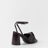 MIM Sandalia de tacón LUA CHOCOLATE