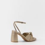MIM Sandalia de tacón LUA DORADO