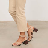 MIM Sandalia de tacón LUC BEIGE