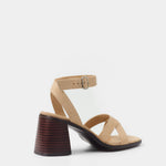 MIM Sandalia de tacón LUC BEIGE