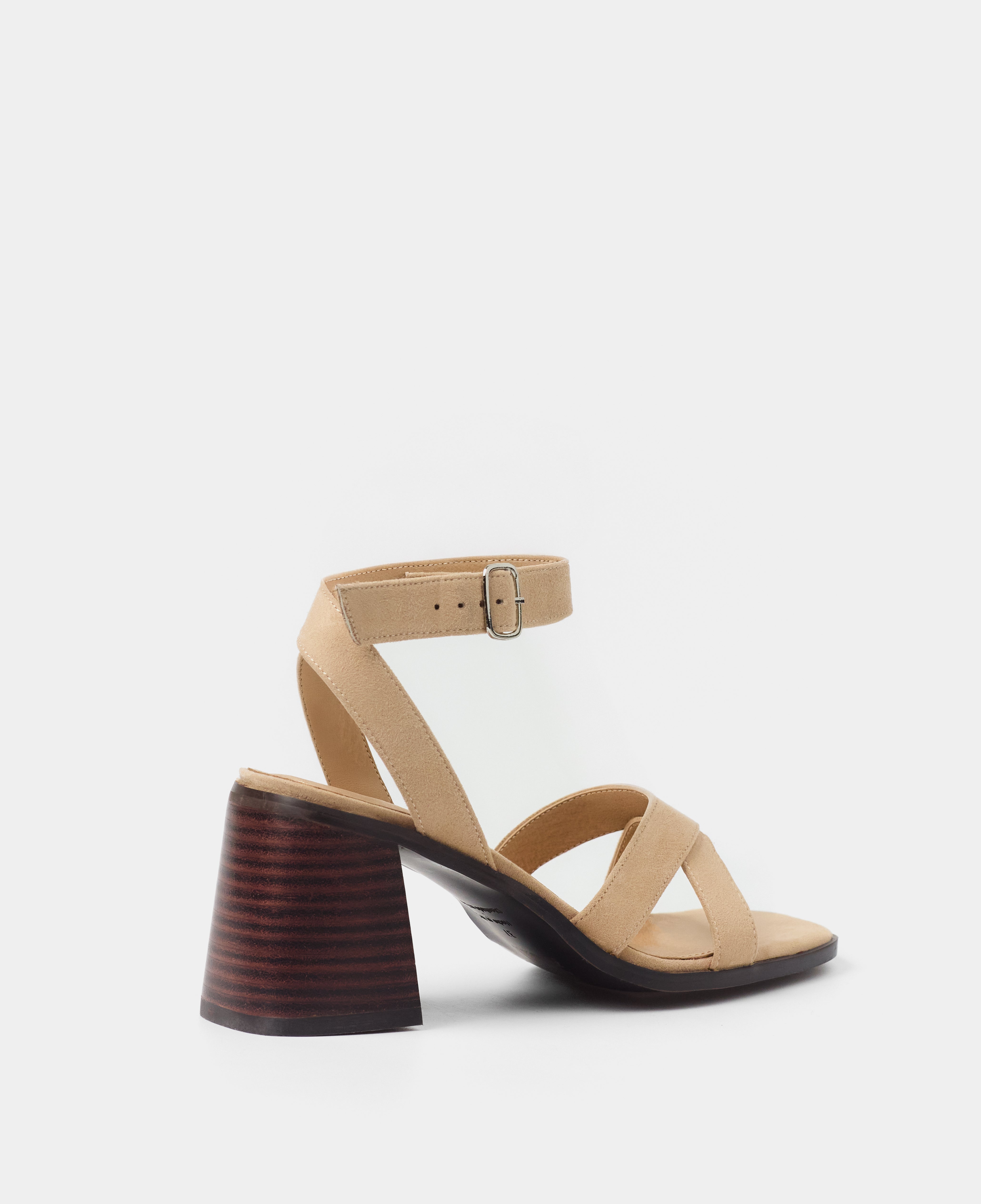 MIM Sandalia de tacón LUC BEIGE