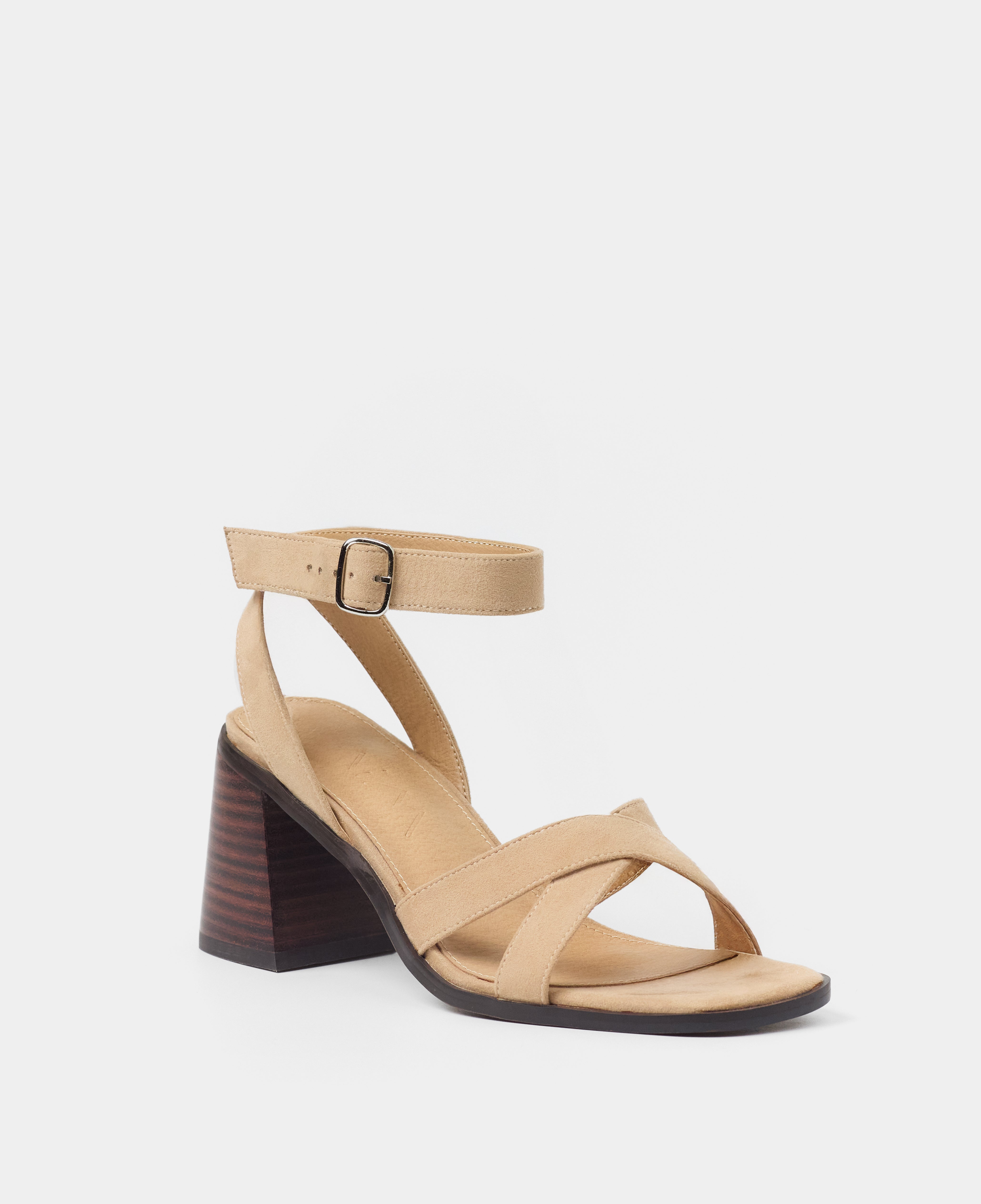 MIM Sandalia de tacón LUC BEIGE
