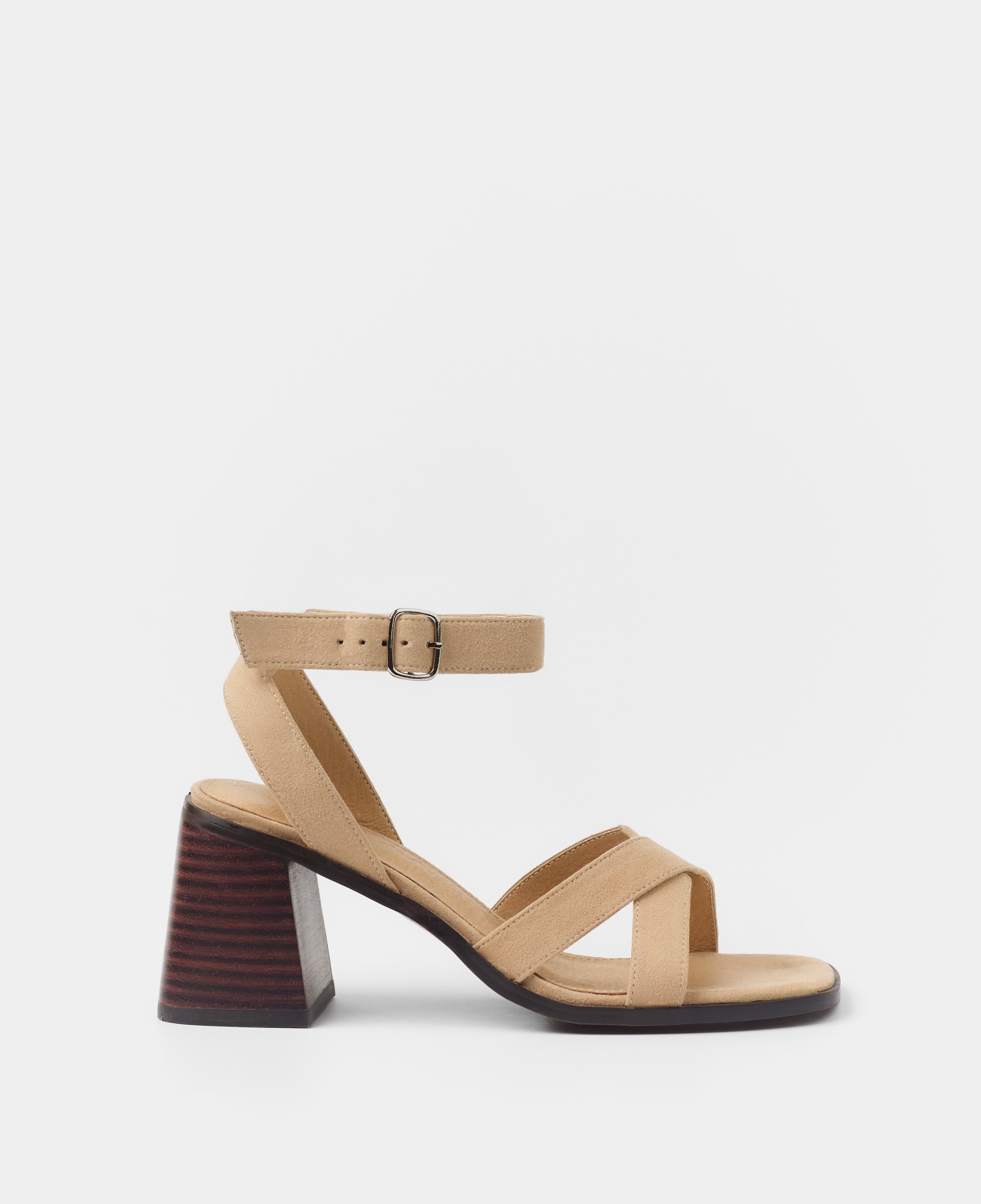 MIM Sandalia de tacón LUC BEIGE