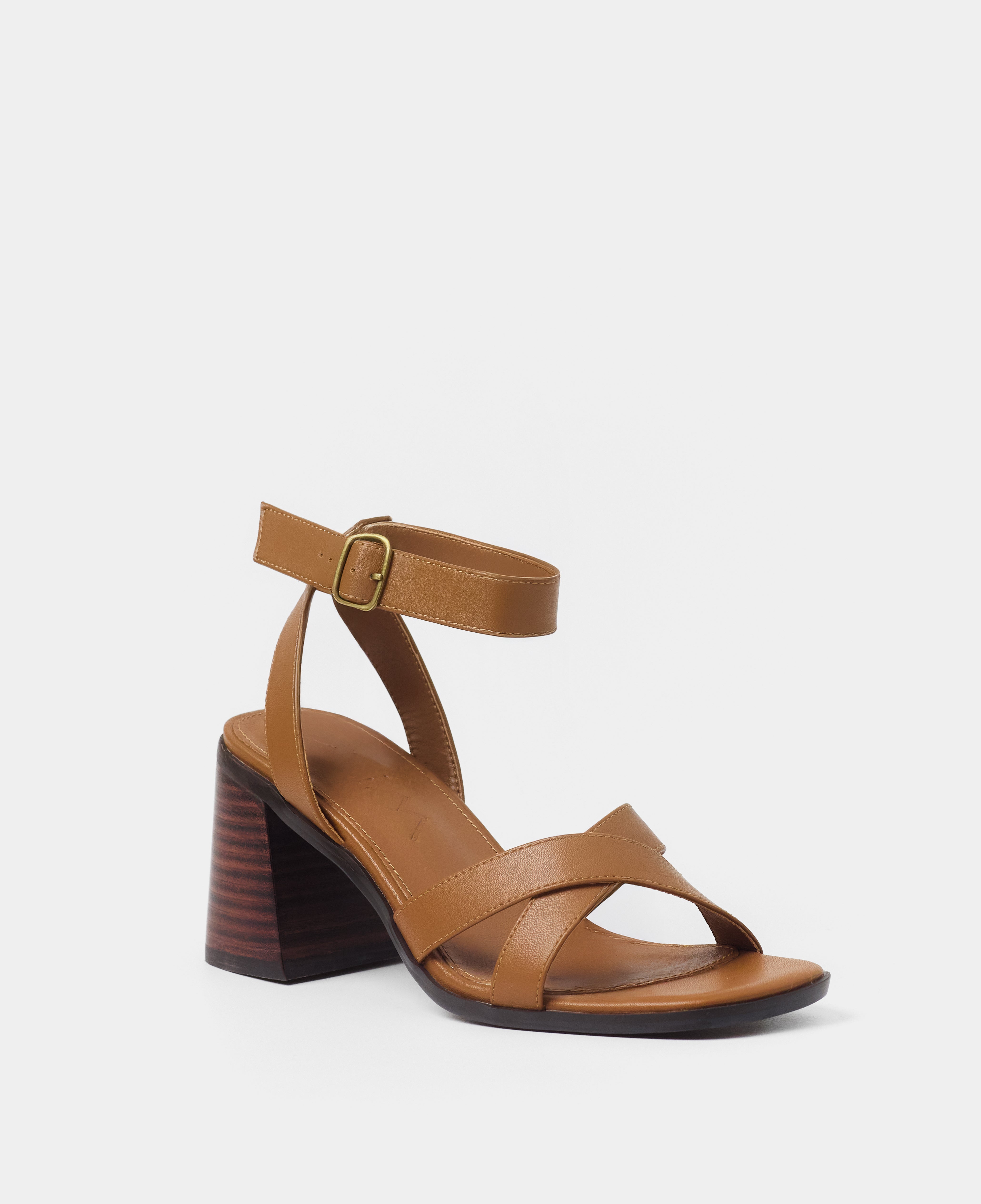 MIM Sandalia de tacón LUC CAMEL