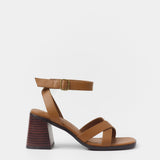MIM Sandalia de tacón LUC CAMEL