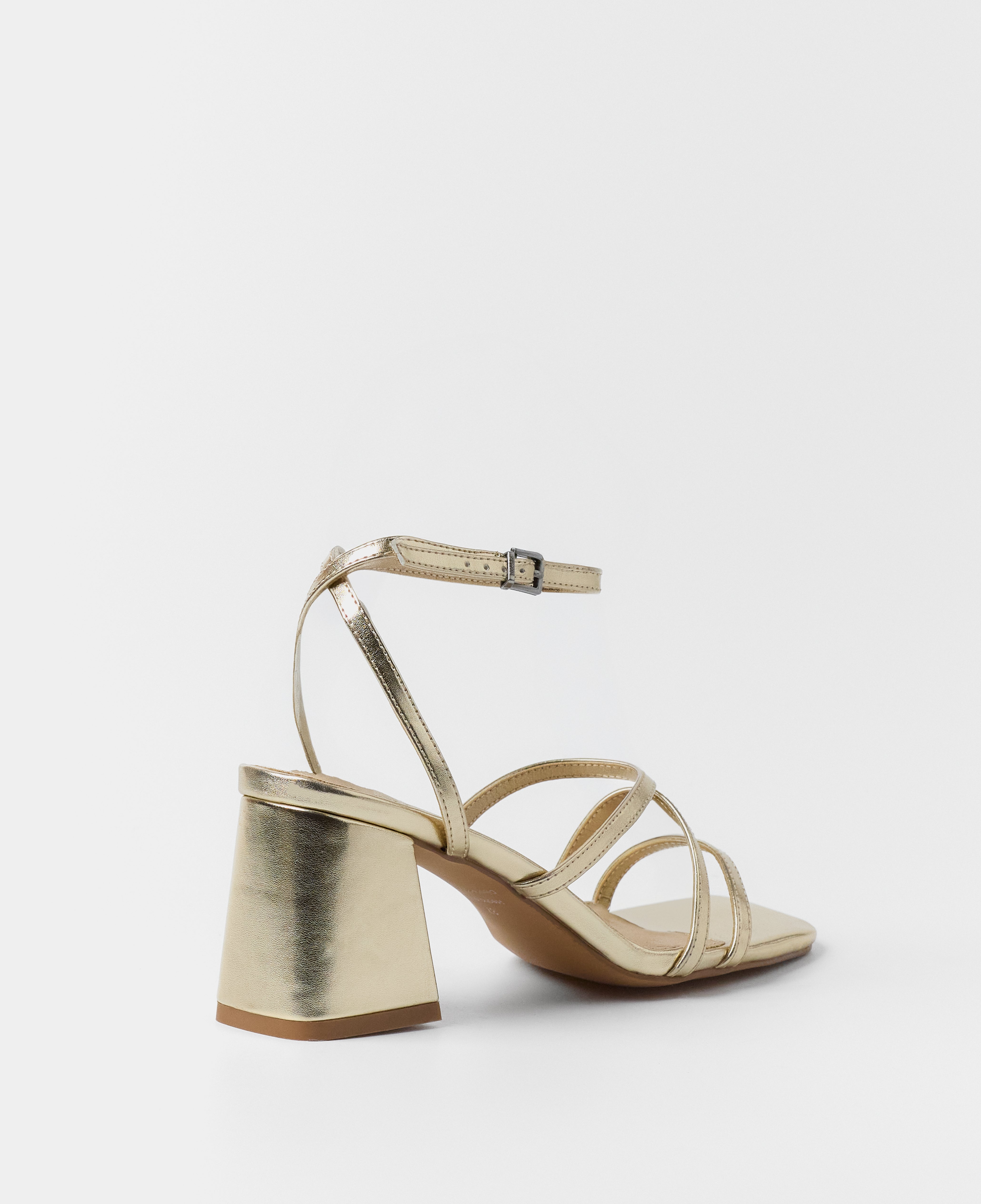 MIM Sandalia de tacón LUCIE DORADO