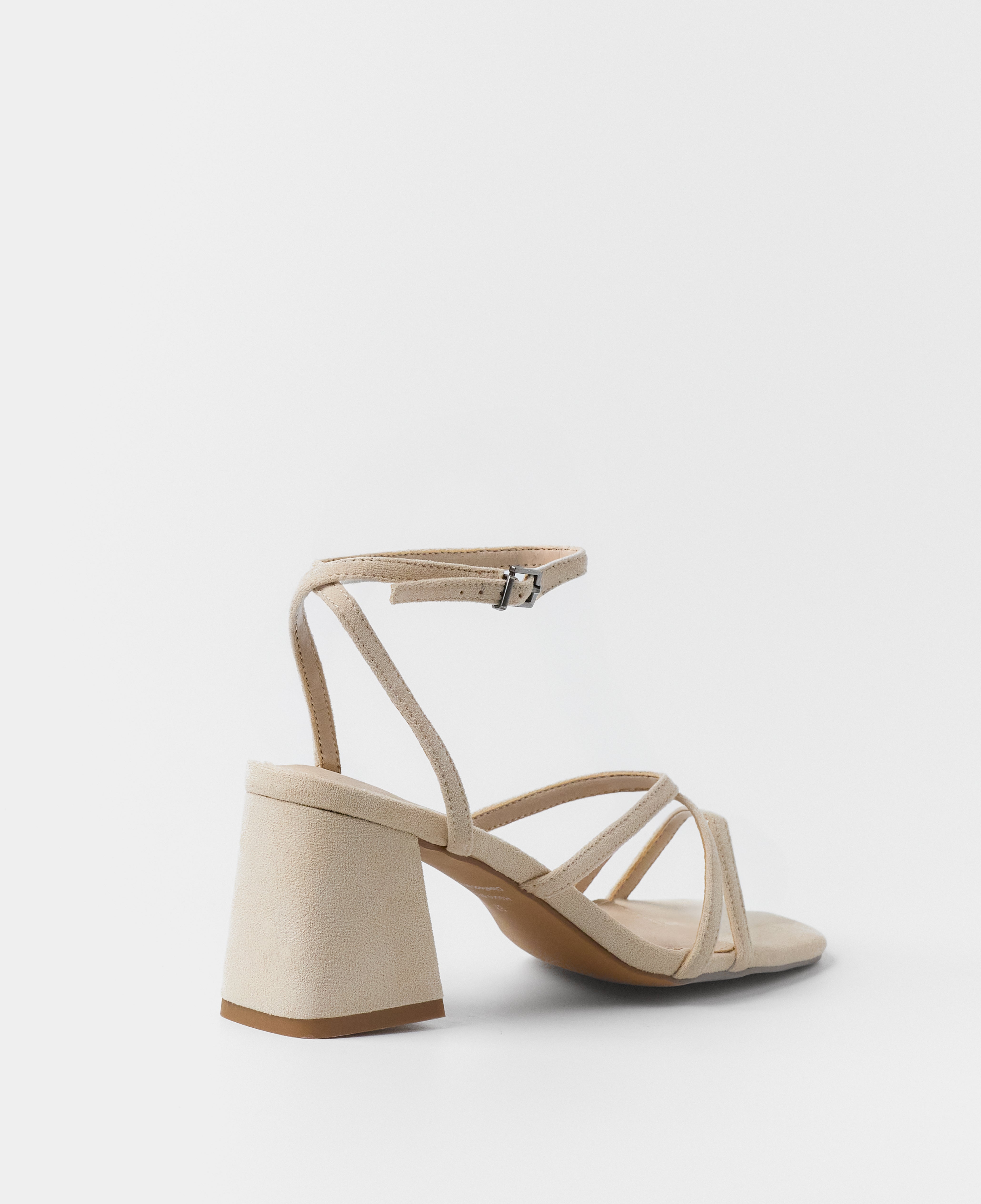 MIM Sandalia de tacón LUCIE ECRU