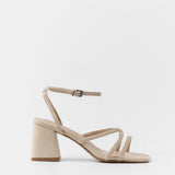 MIM Sandalia de tacón LUCIE ECRU