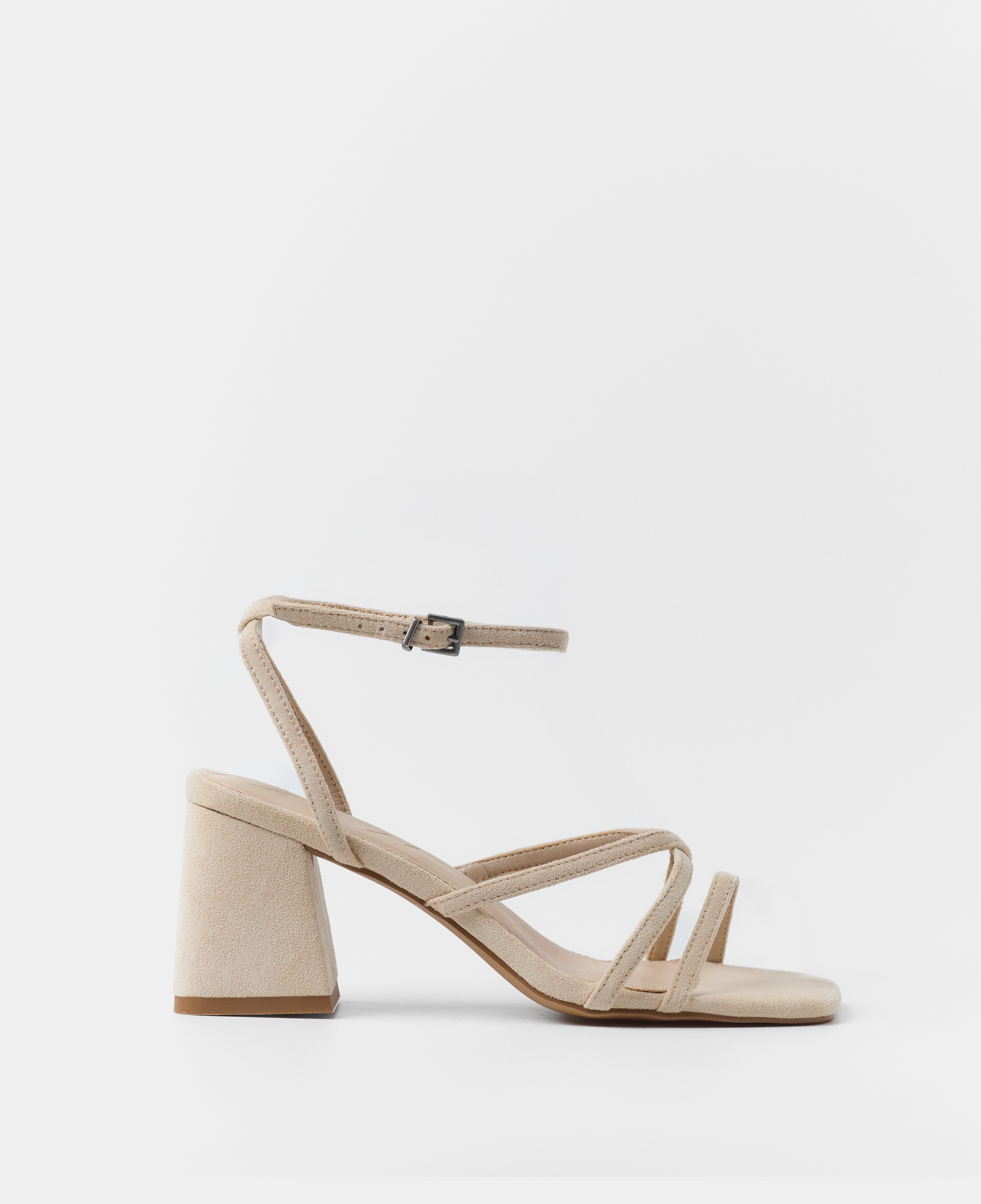 MIM Sandalia de tacón LUCIE ECRU