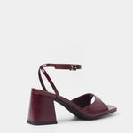 MIM Sandalia de tacón MANE BURDEOS