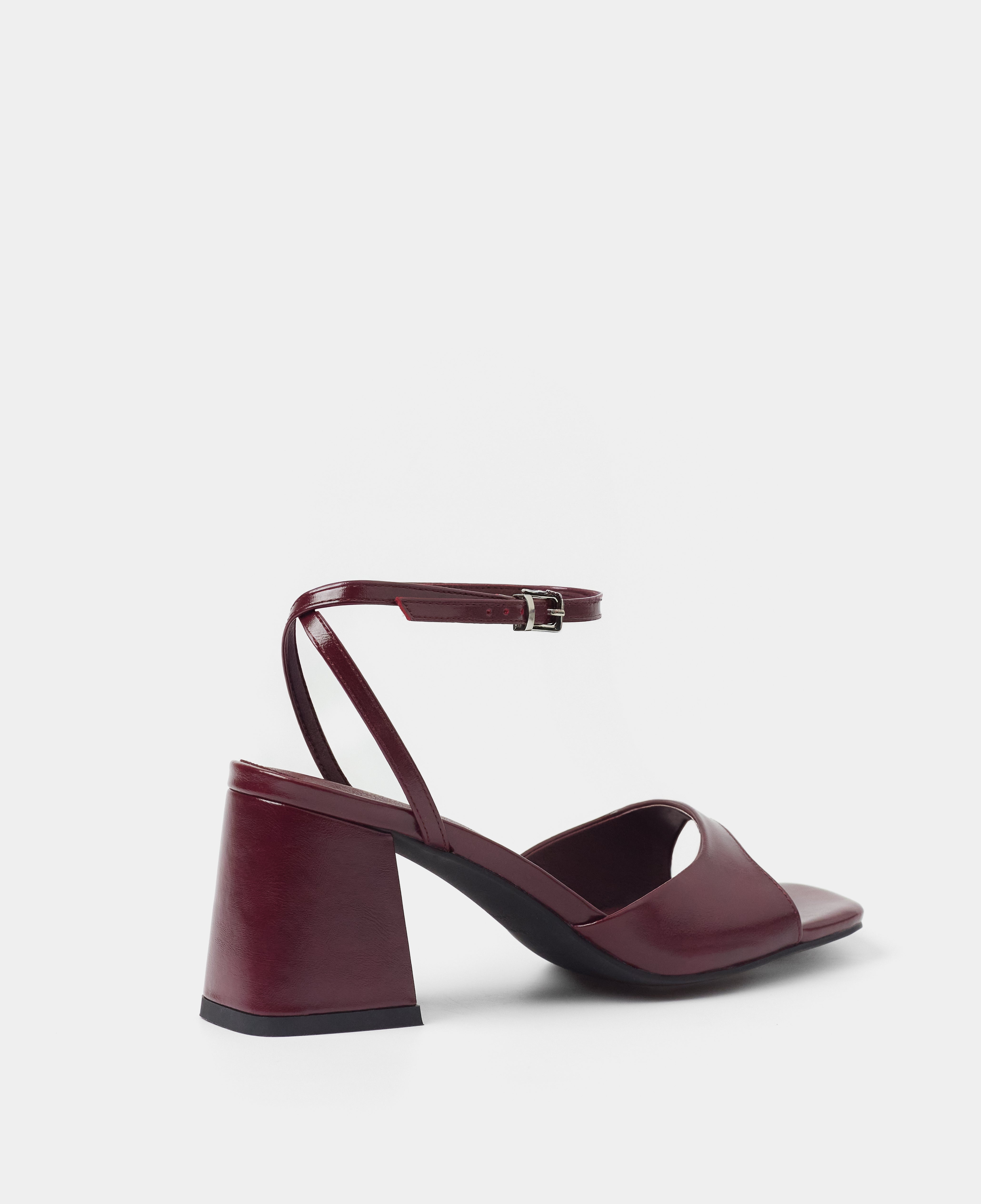 MIM Sandalia de tacón MANE BURDEOS