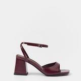 MIM Sandalia de tacón MANE BURDEOS