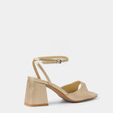 MIM Sandalia de tacón MANE DORADO