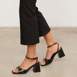 MIM Sandalia de tacón MANE NEGRO