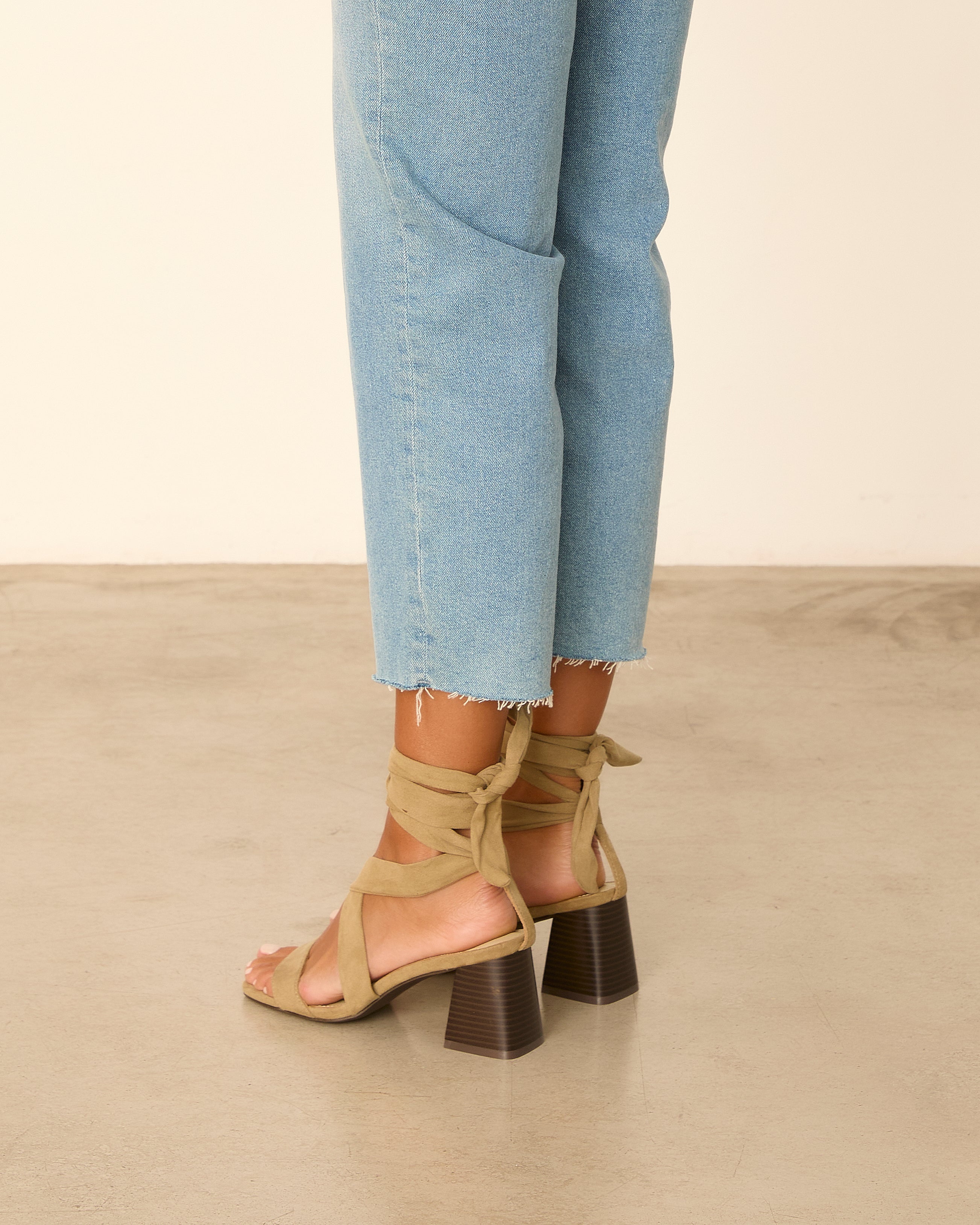 MIM Sandalia de tacón MEL VERDE