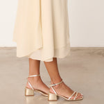 MIM Sandalia de tacón MELLY DORADO