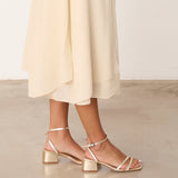 MIM Sandalia de tacón MELLY DORADO