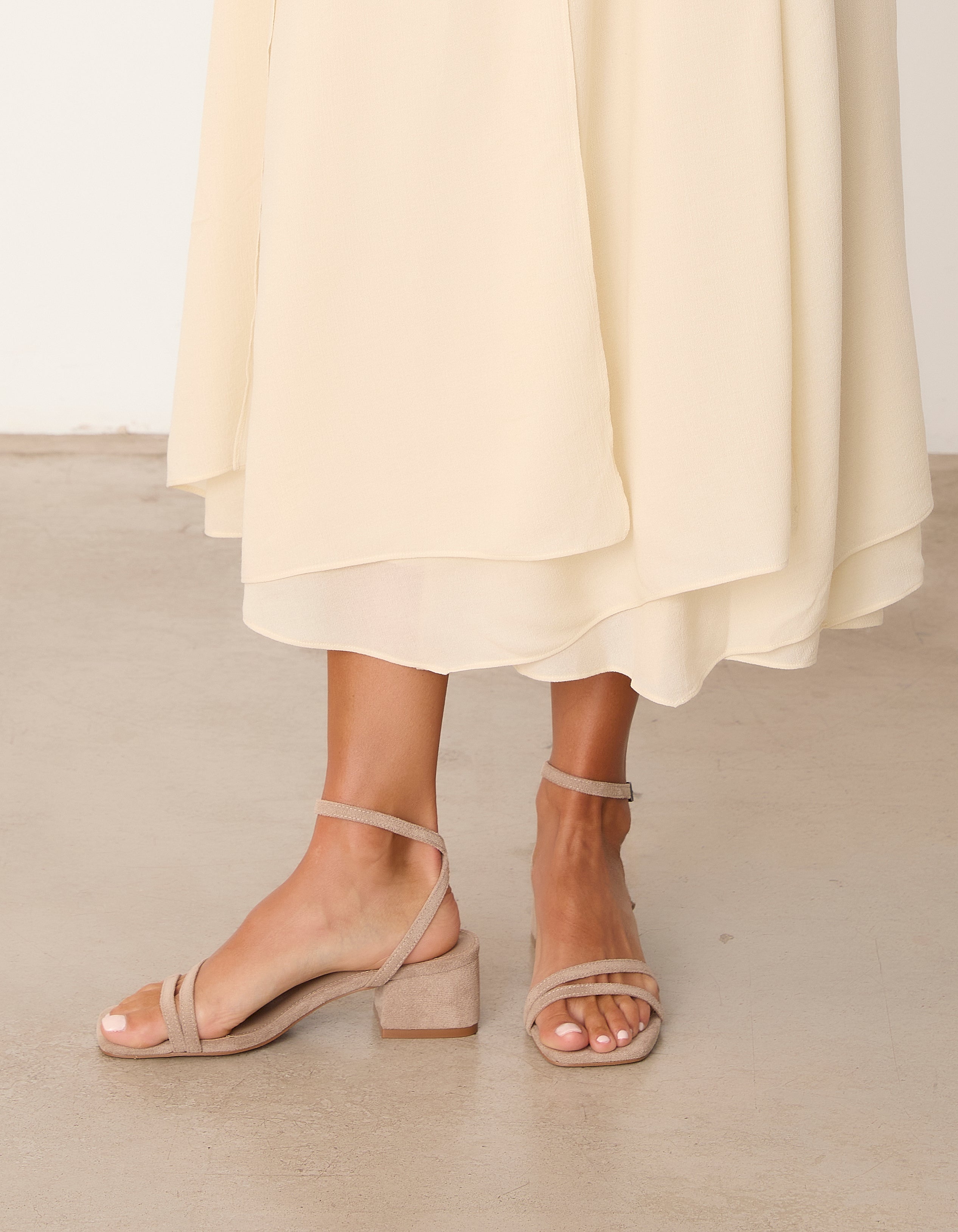 MIM Sandalia de tacón MELLY TOPO