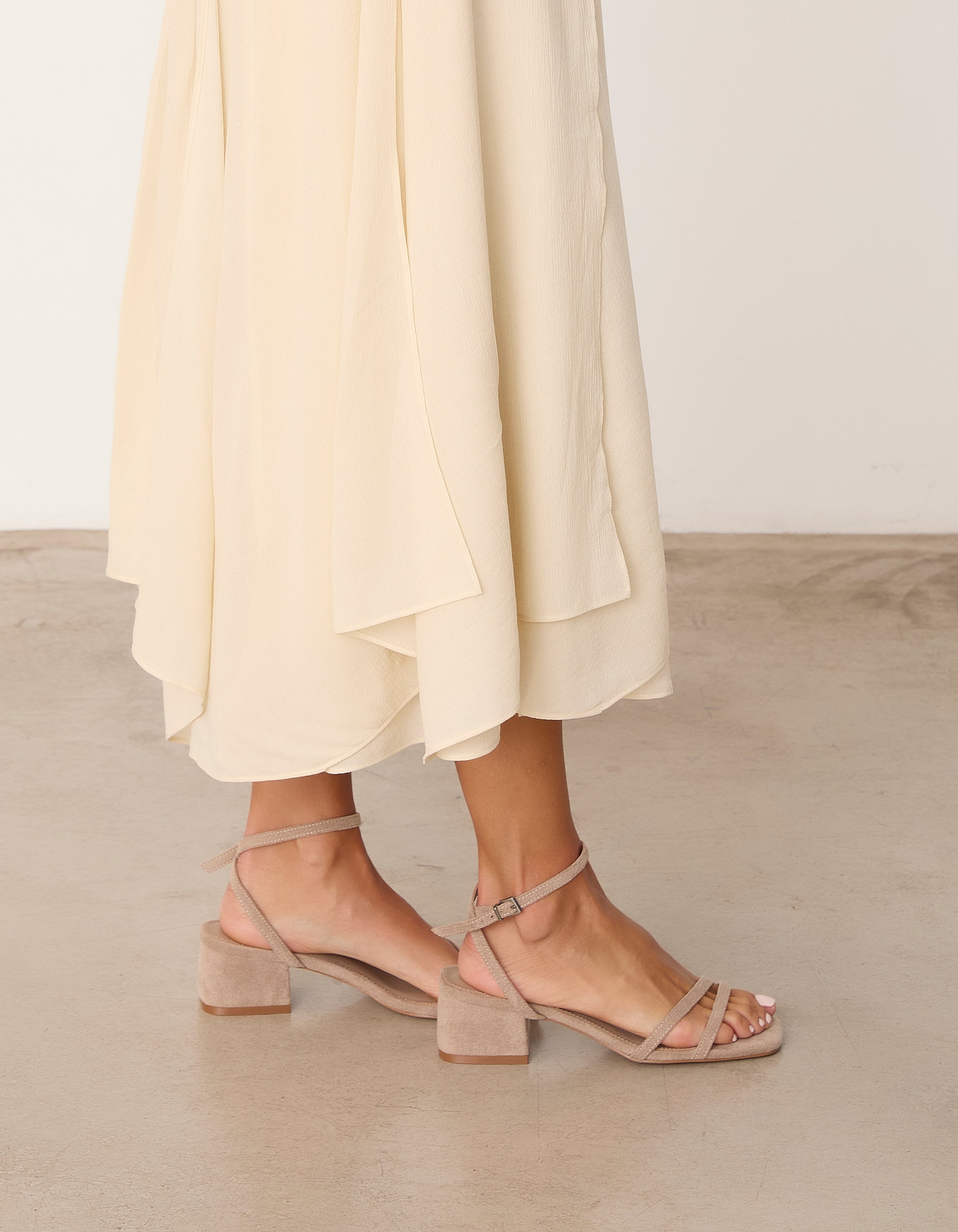 MIM Sandalia de tacón MELLY TOPO