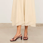 MIM Sandalia de tacón Merci Burdeos