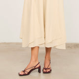 MIM Sandalia de tacón Merci Burdeos