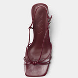 MIM Sandalia de tacón MERCI TEJA