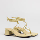 MIM Sandalia de tacón Missy Amarillo