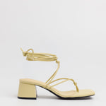 MIM Sandalia de tacón Missy Amarillo