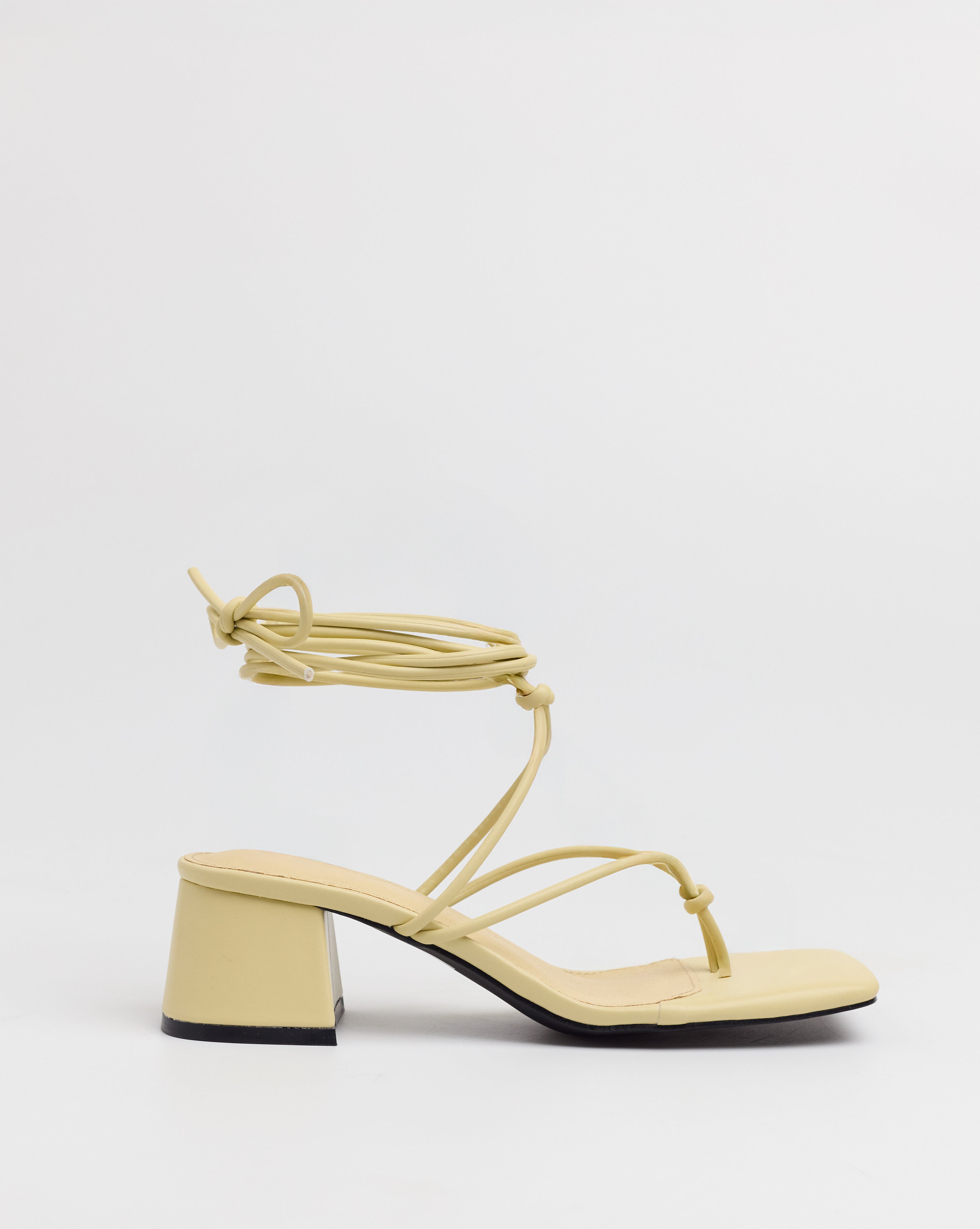 MIM Sandalia de tacón Missy Amarillo