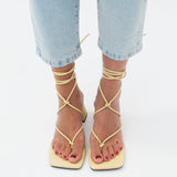 MIM Sandalia de tacón Missy Amarillo