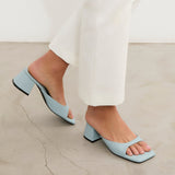 MIM Sandalia de tacón Murfy Celeste