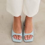 MIM Sandalia de tacón Murfy Celeste