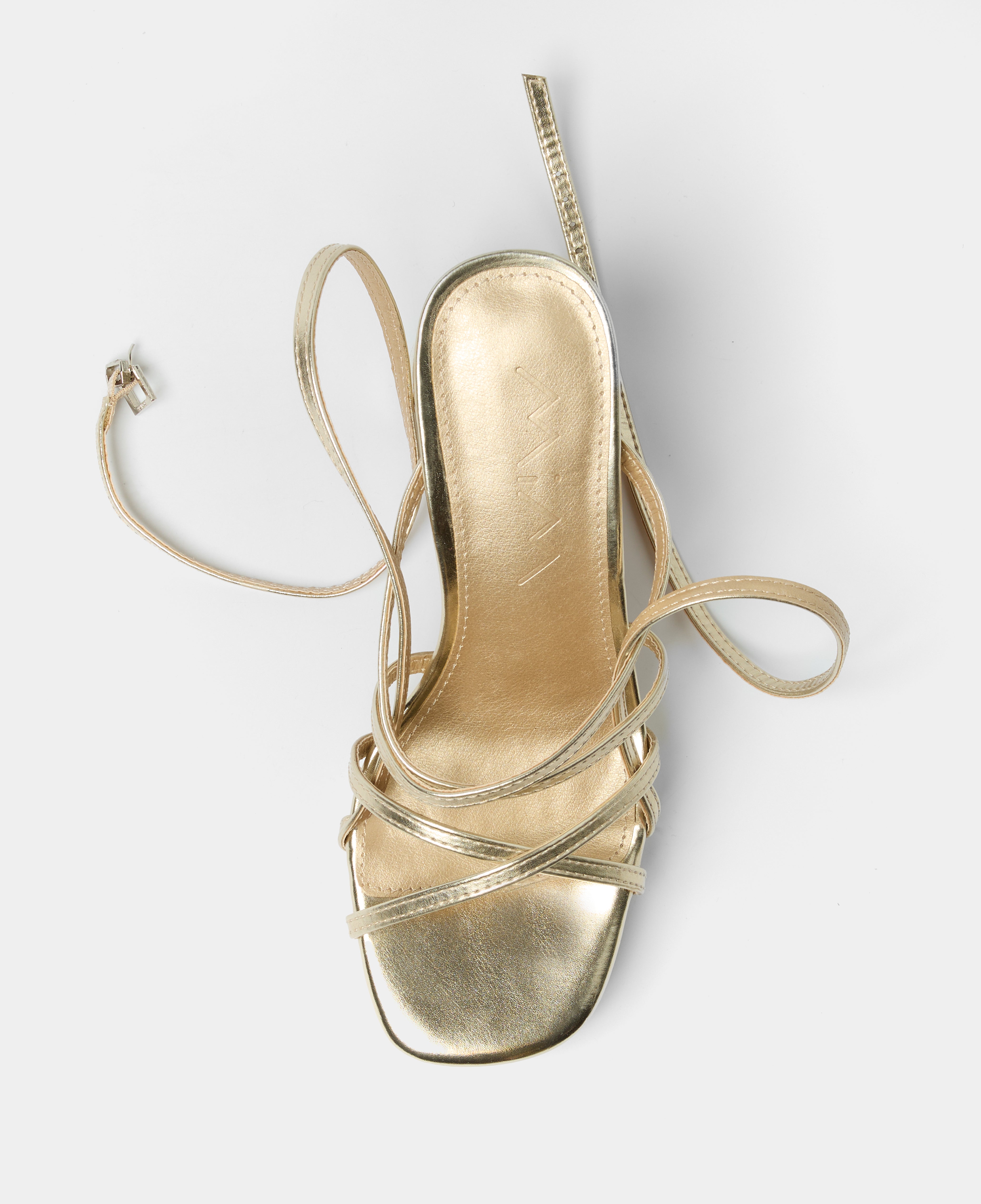 MIM Sandalia de tacón NORI DORADO