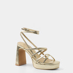 MIM Sandalia de tacón NORI DORADO