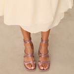 MIM Sandalia de tacón NORI PETIT MALVA