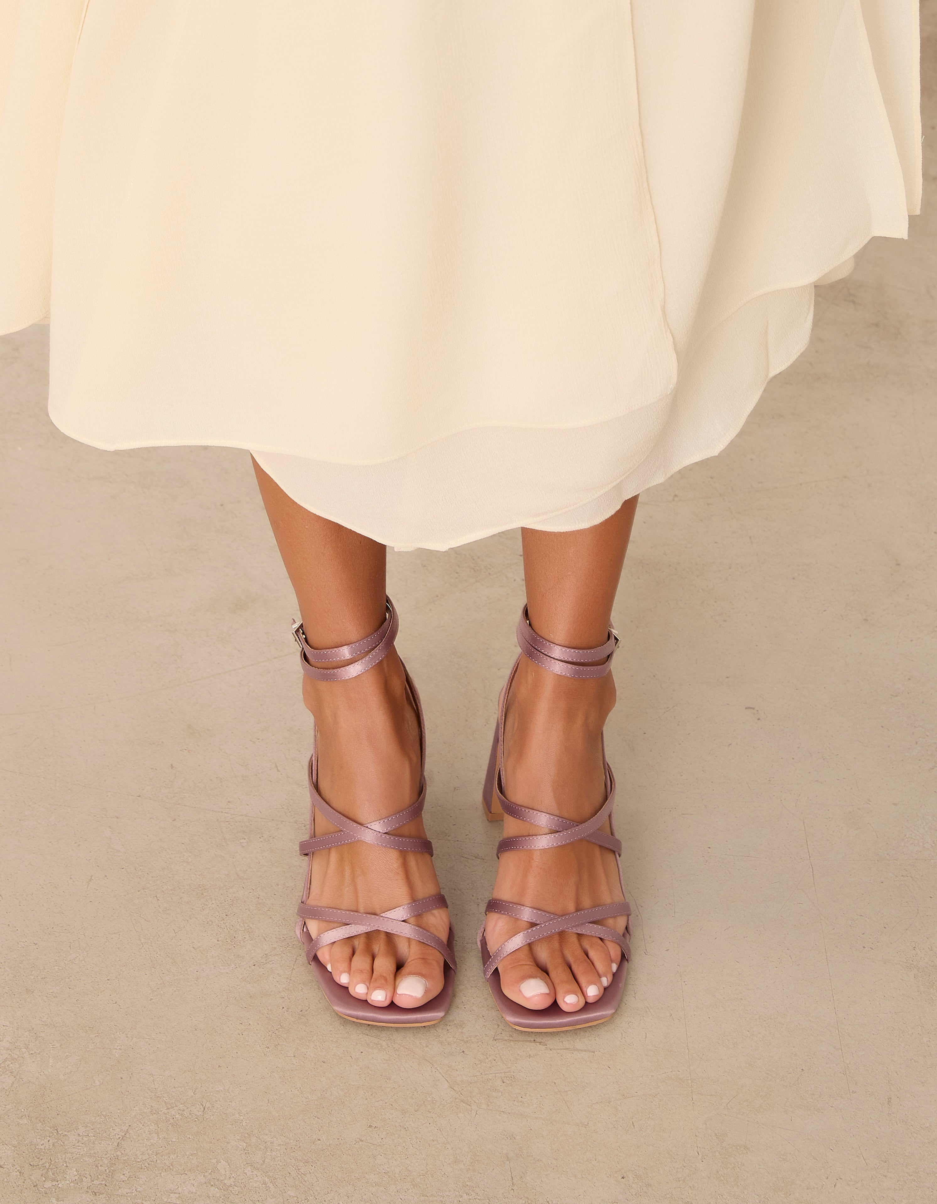 MIM Sandalia de tacón NORI PETIT MALVA