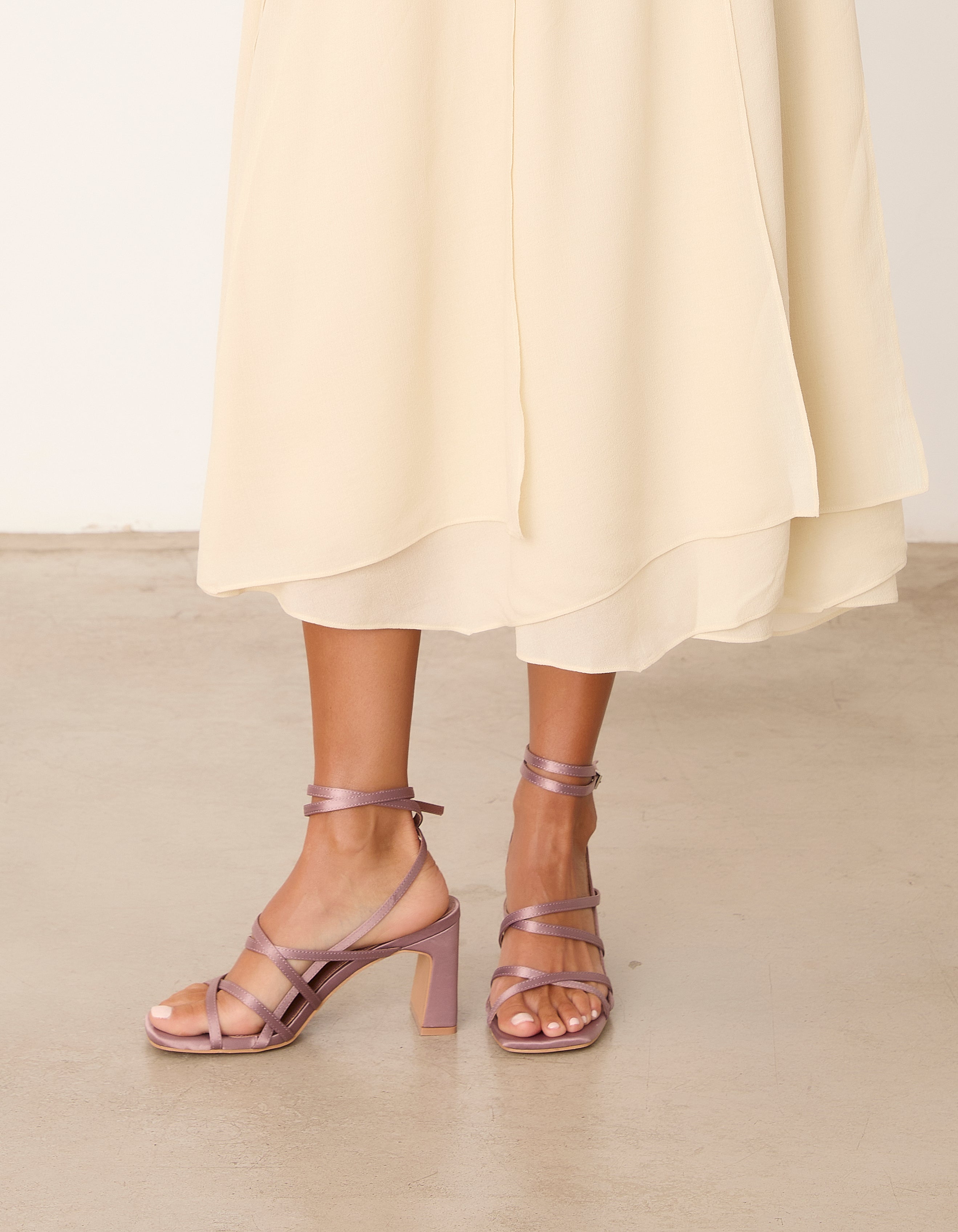 MIM Sandalia de tacón NORI PETIT MALVA