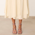 MIM Sandalia de tacón NORI PETIT MALVA