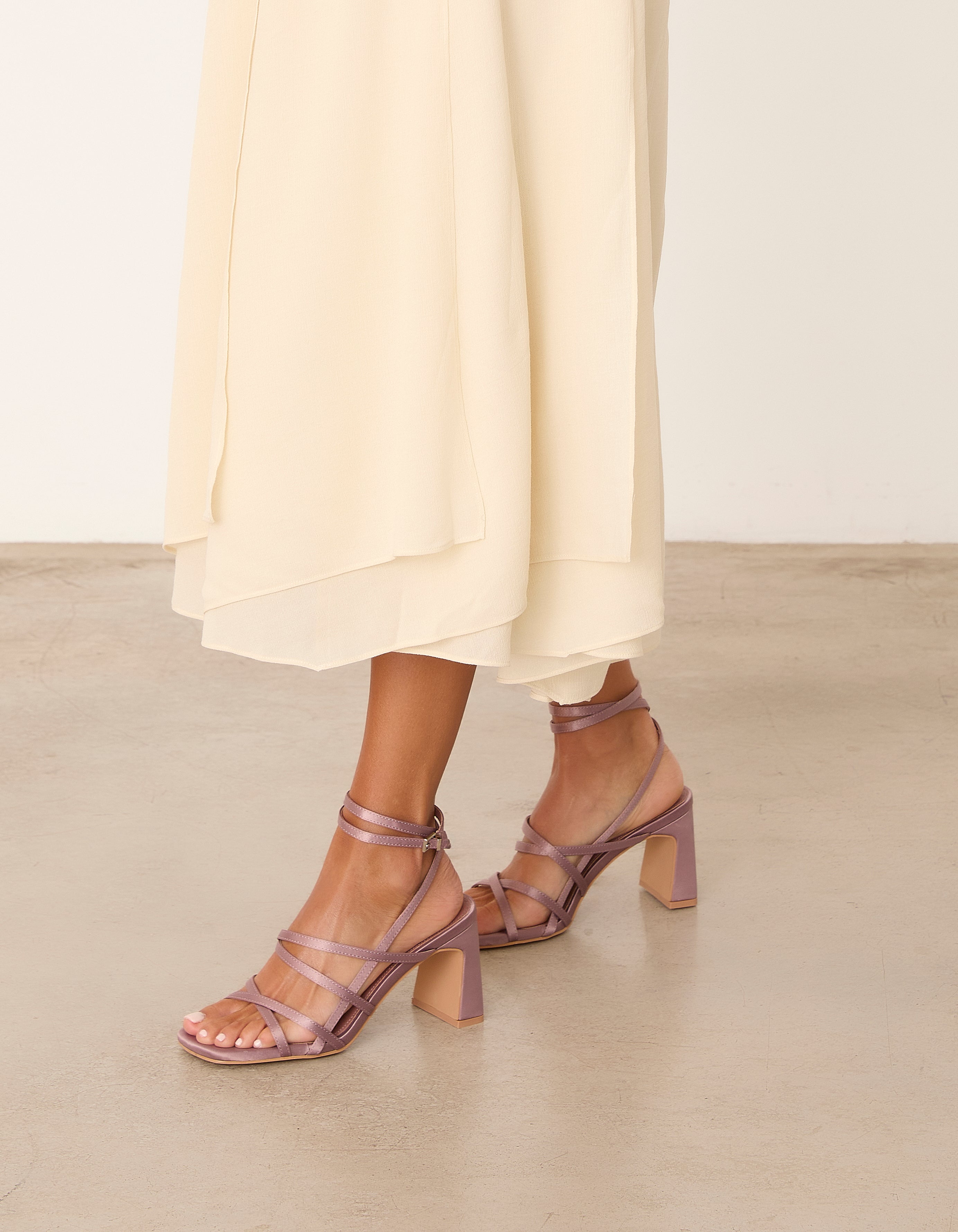 MIM Sandalia de tacón NORI PETIT MALVA
