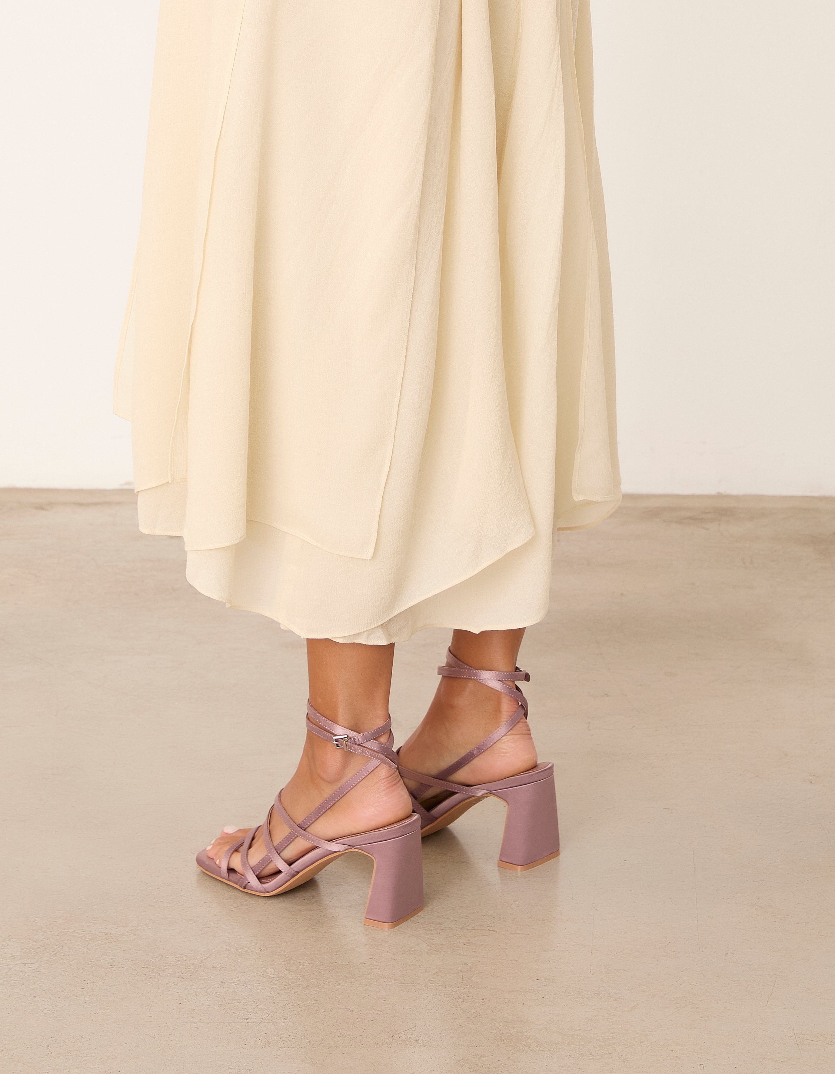 MIM Sandalia de tacón NORI PETIT MALVA