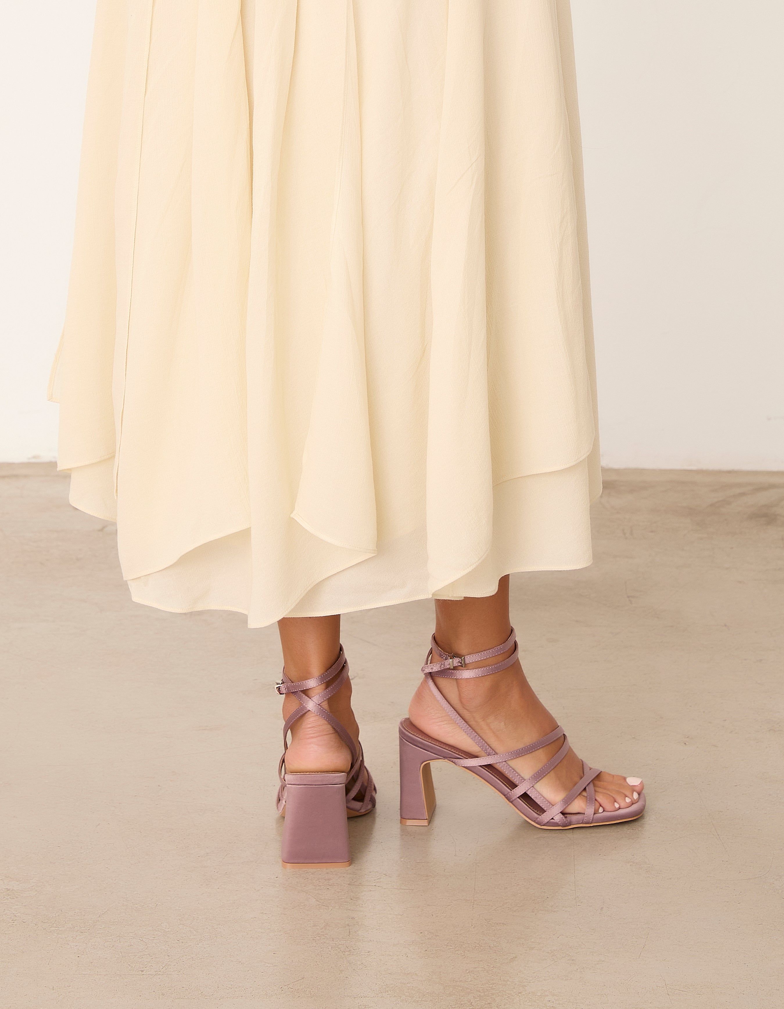 MIM Sandalia de tacón NORI PETIT MALVA