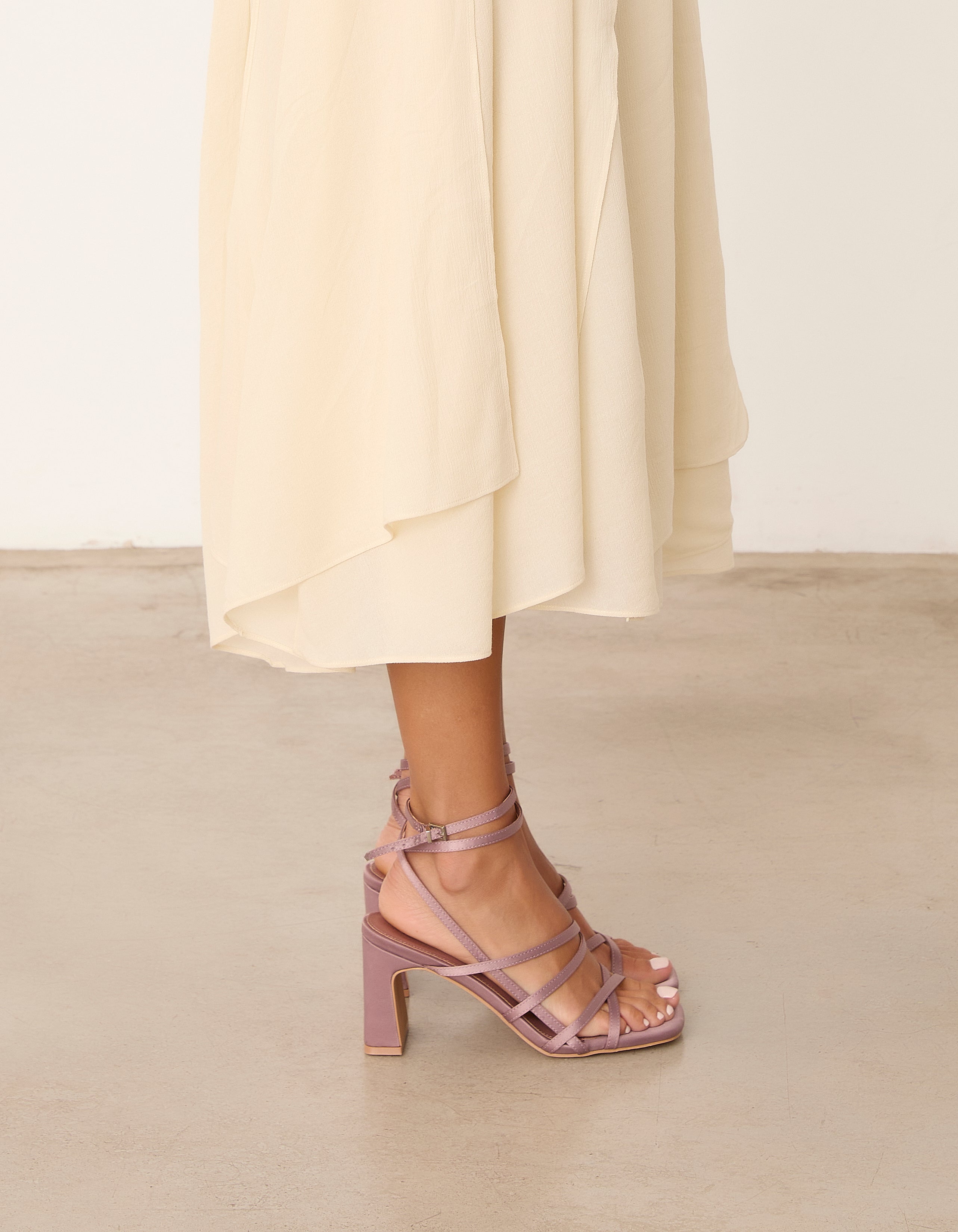 MIM Sandalia de tacón NORI PETIT MALVA