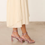 MIM Sandalia de tacón NORI PETIT MALVA