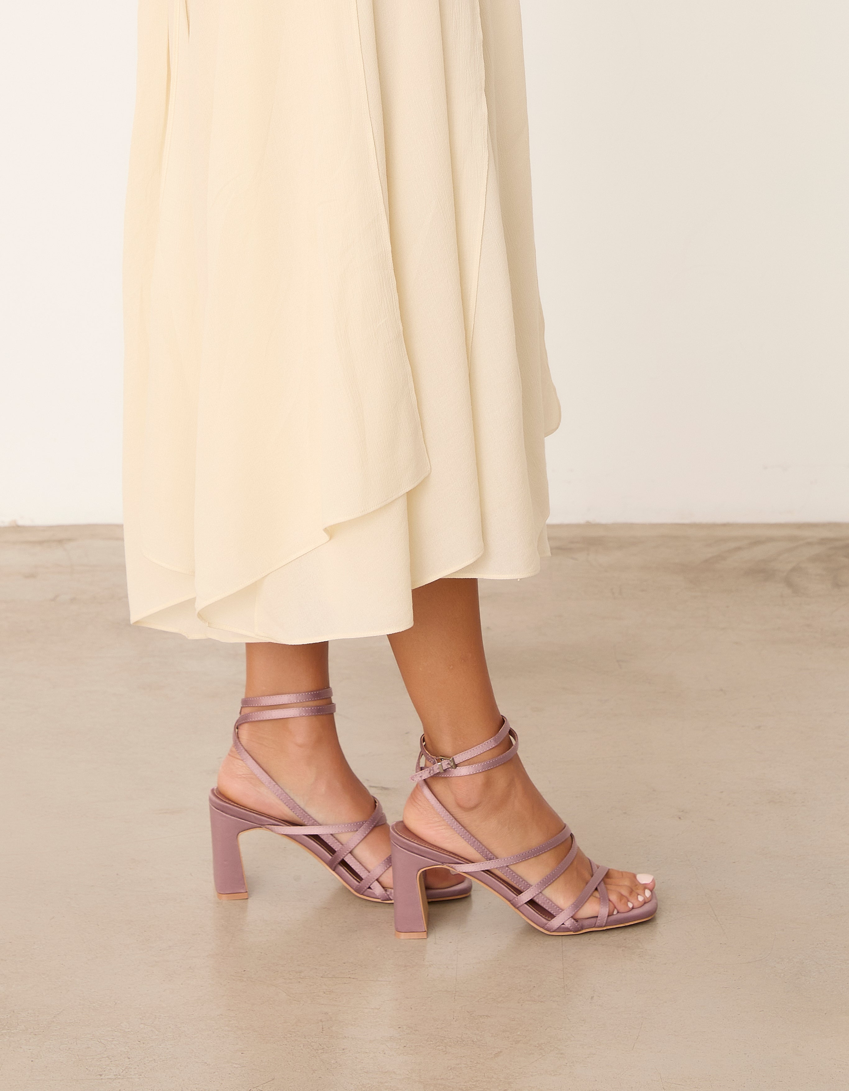 MIM Sandalia de tacón NORI PETIT MALVA