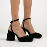 MIM Sandalia de tacón SIRA NEGRO