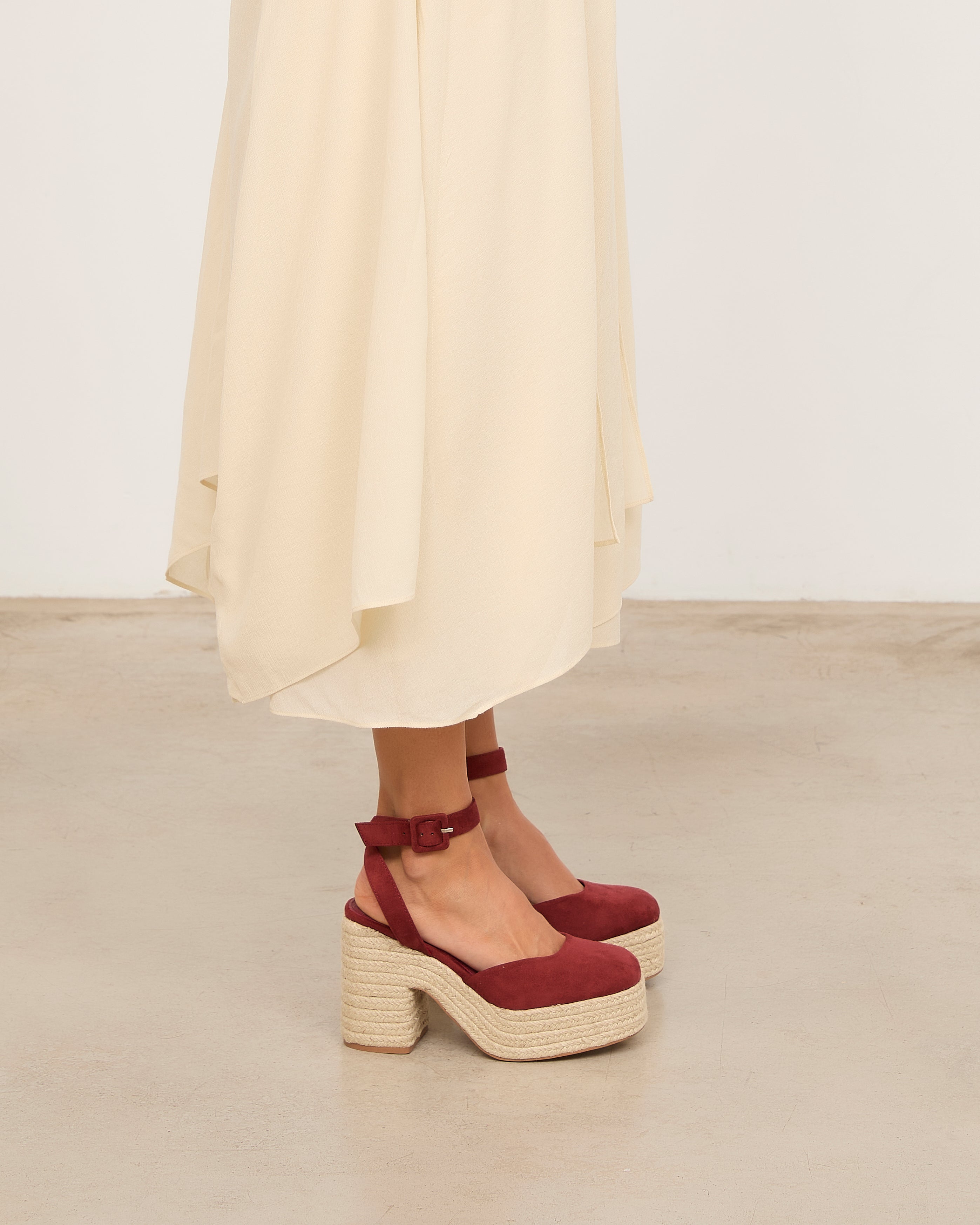 MIM Sandalia de tacón TINA TEJA