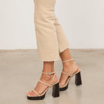 MIM Sandalia de tacón WILLY BEIGE