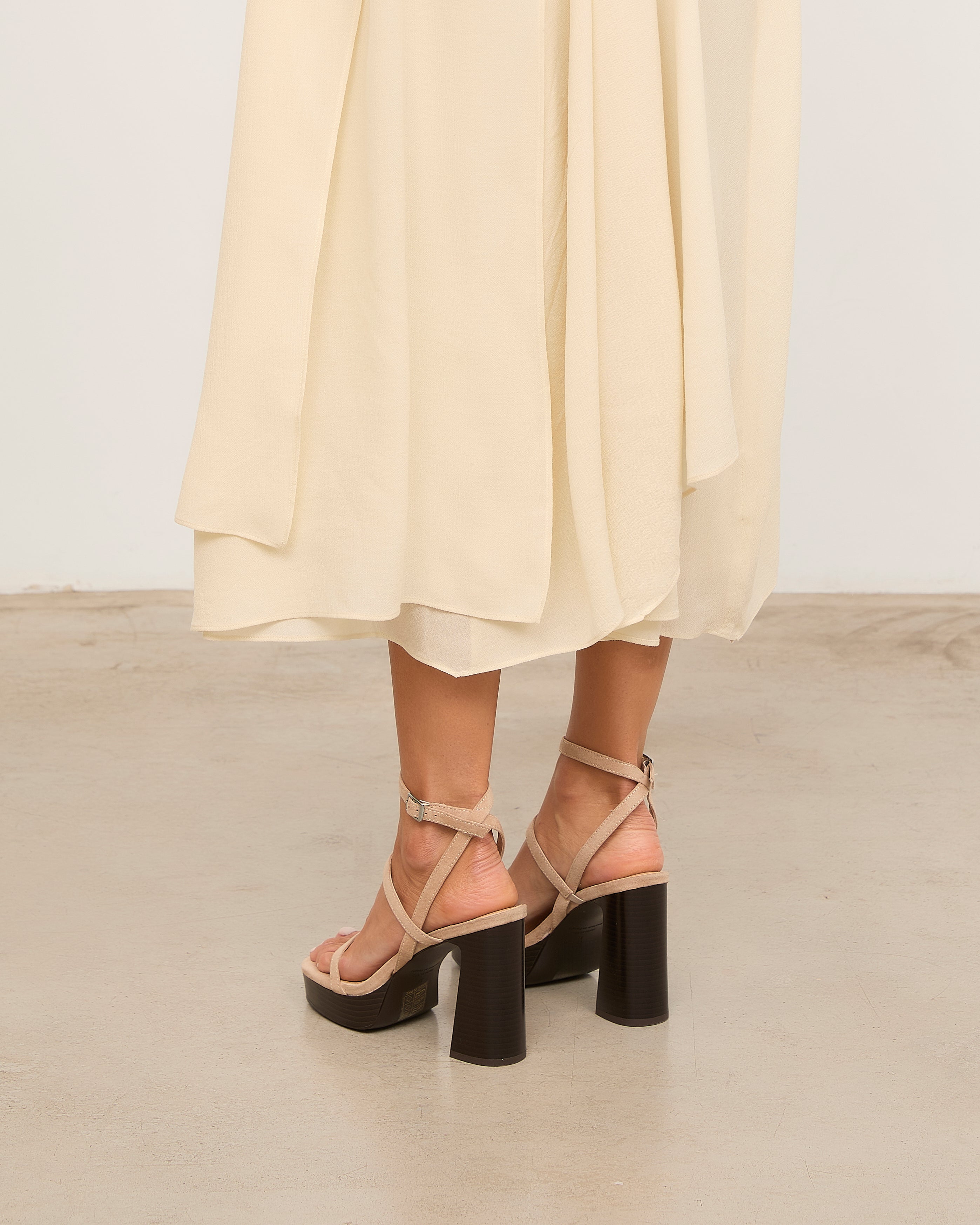 MIM Sandalia de tacón WILLY BEIGE