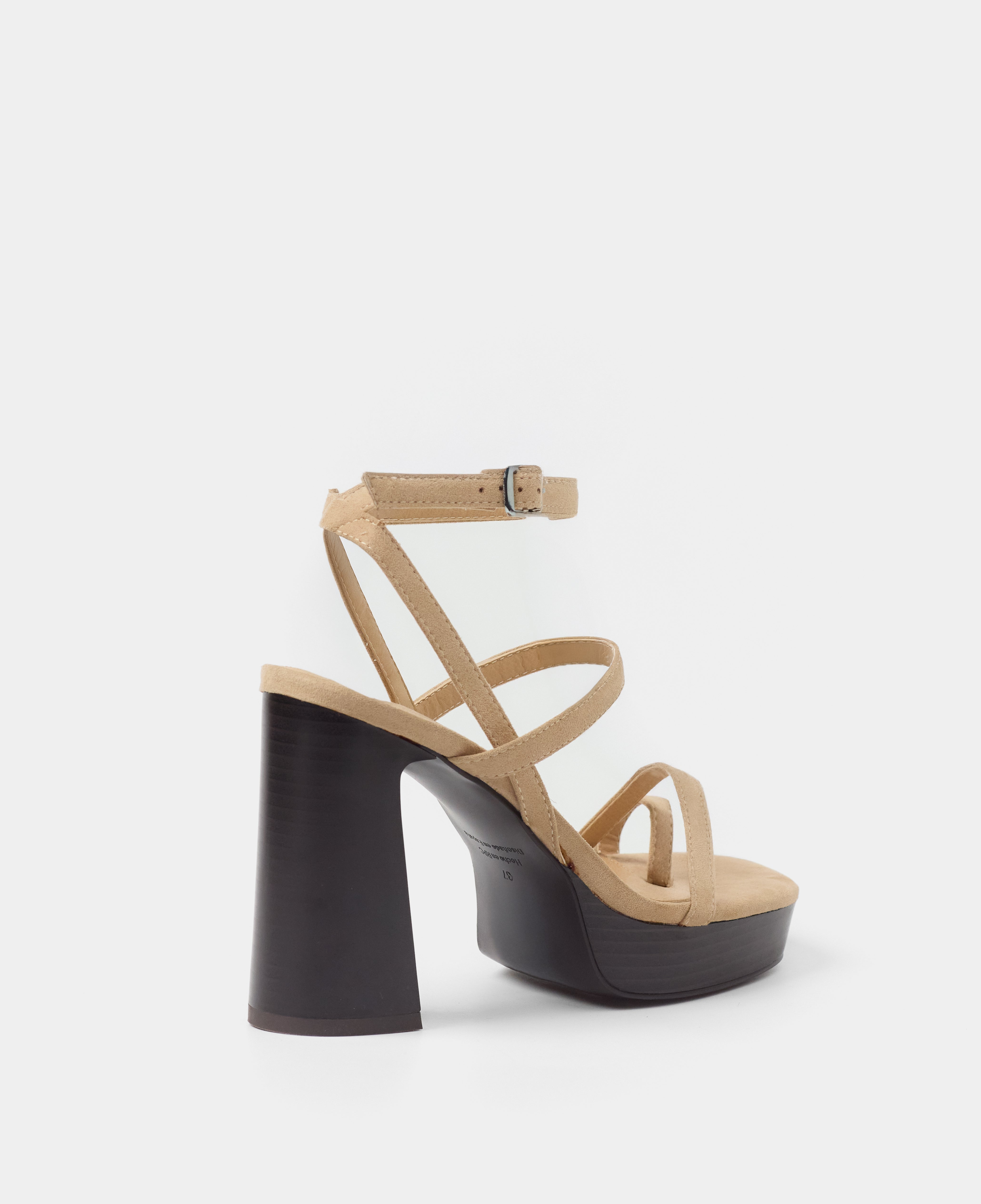 MIM Sandalia de tacón WILLY BEIGE
