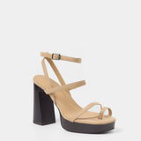 MIM Sandalia de tacón WILLY BEIGE